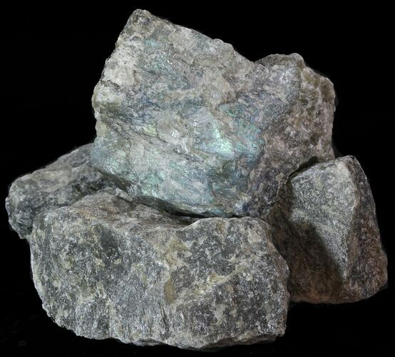 2-3" Rough Labradorite Chunks - Madagascar - Photo 1